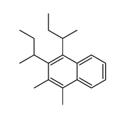 1,2-di(butan-2-yl)-3,4-dimethylnaphthalene结构式