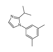 1-(3,5-二甲基苯基)-2-异丙基-1H-咪唑结构式