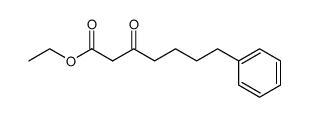 3-oxo-7-phenyl-heptanoic acid ethyl ester Structure