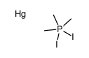 diiodo(trimethyl)-λ5-phosphane,mercury Structure