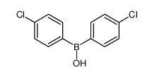 bis(4-chlorophenyl)borinic acid Structure