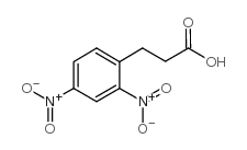 3-(2,4-Dinitrophenyl)propanoic acid structure