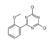 2,4-dichloro-6-(2-methoxyphenyl)-1,3,5-triazine Structure