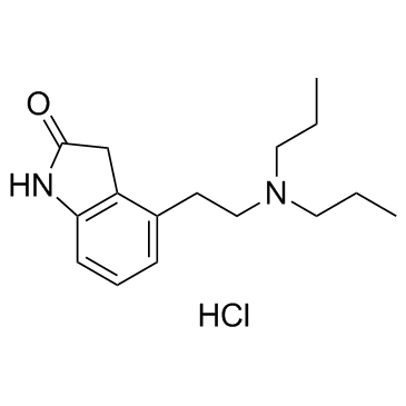 Ropinirole hydrochloride structure