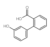 3'-HYDROXY-[1,1'-BIPHENYL]-2-CARBOXYLIC ACID structure