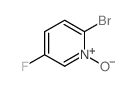 2-BROMO-5-FLUOROPYRIDINE 1-OXIDE Structure