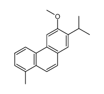 (2-isopropyl-8-methyl-[3]phenanthryl)-methyl ether Structure