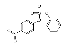 (4-nitrophenyl) phenyl sulfate结构式