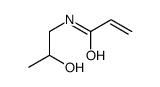 N-(2-羟基丙基)丙烯酰胺结构式