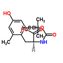 (2S)-3-(4-hydroxy-2,6-dimethylphenyl)-2-[(2-methylpropan-2-yl)oxycarbonylamino]propanoic acid Structure