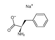 D-Phe sodium salt Structure
