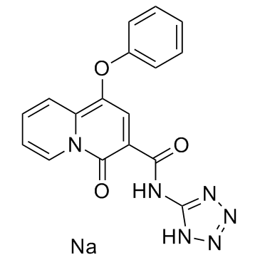 Quinotolast sodium Structure