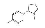 (+/-)-6-Methylnicotine Structure