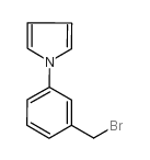1-(3-溴甲基)苯基-吡咯结构式