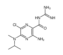 methylisopropylamiloride Structure