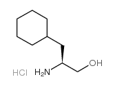 (S)-(+)-2-AMino-3-cyclohexyl-1-propanol hydrochloride Structure