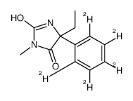 Mephenytoin-d5 Structure