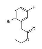 Ethyl (2-bromo-5-fluorophenyl)acetate Structure