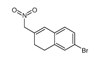 7-Bromo-3-(nitromethyl)-1,2-dihydronaphthalene Structure