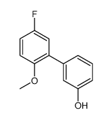 3-(5-fluoro-2-methoxyphenyl)phenol结构式