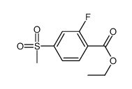 Ethyl 2-fluoro-4-(methylsulfonyl)benzoate picture