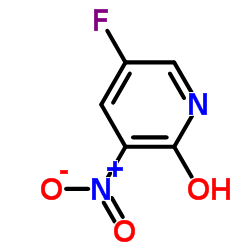 2-羟基-3-硝基-5-氟吡啶结构式