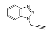 1-炔丙基-1H-苯并三唑结构式