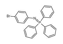 (4-Bromophenylimino)triphenylphosphorane结构式