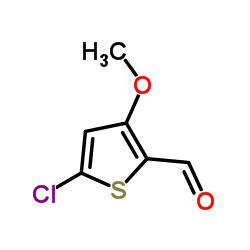 5-Chloro-3-methoxy-2-thiophenecarbaldehyde Structure