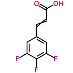 3-(3,4,5-Trifluorophenyl)acrylic acid Structure