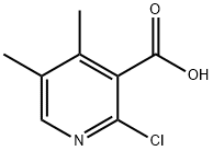 2-Chloro-4,5-dimethyl-nicotinic acid Structure