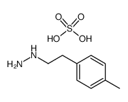 (4-methyl-phenethyl)-hydrazine, hydrogen sulfate Structure