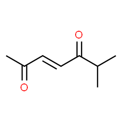 3-Heptene-2,5-dione, 6-methyl-, (E)- (9CI)结构式