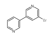 3-(5-溴-3-吡啶)吡啶结构式