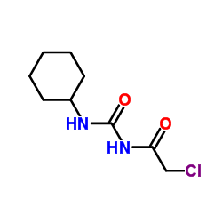 2-Chloro-N-(cyclohexylcarbamoyl)acetamide Structure