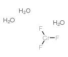 chromium(3+),trifluoride,trihydrate Structure