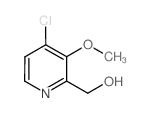 (4-Chloro-3-methoxy-pyridin-2-yl)-methanol Structure