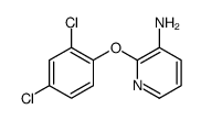 3-氨基-2-(2,4-二氯苯氧基)吡啶结构式