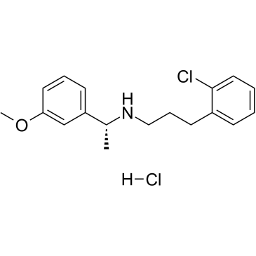 Tecalcet Hydrochloride结构式