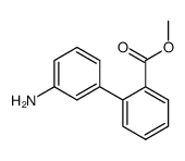 3'-amino-[1,1'-biphenyl]-2-carboxylic acid methyl ester结构式