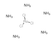 Ruthenium(2+),pentaamminechloro-, chloride (1:2), (OC-6-22)- Structure