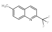 6-甲基-2-(三氟甲基)喹啉结构式