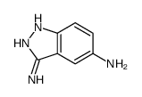 1H-吲唑-3,5-二胺结构式