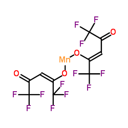 双(六氟乙酰丙酮)合锰(II)水合物结构式