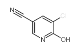 5-氯-6-羟基烟腈结构式