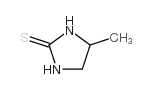 2-Imidazolidinethione,4-methyl- Structure