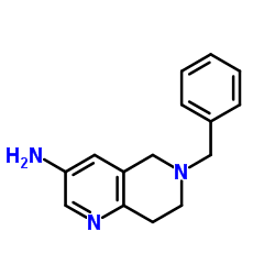 6-苄基-5,6,7,8-四氢-1,6-萘啶-3-胺图片