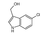 5-chloro-1H-Indole-3-methanol Structure