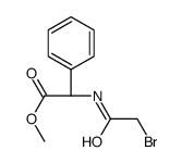 methyl (2R)-2-[(2-bromoacetyl)amino]-2-phenyl-acetate Structure