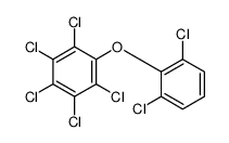 1,2,3,4,5-pentachloro-6-(2,6-dichlorophenoxy)benzene Structure